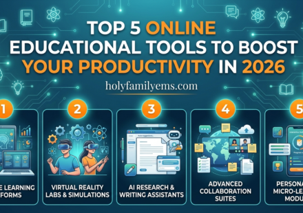 Top 5 Online Educational Tools to Boost Your Productivity in 2026 by holyfamilyems.com