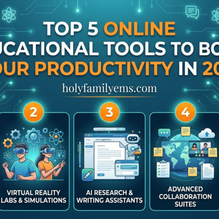 Top 5 Online Educational Tools to Boost Your Productivity in 2026 by holyfamilyems.com