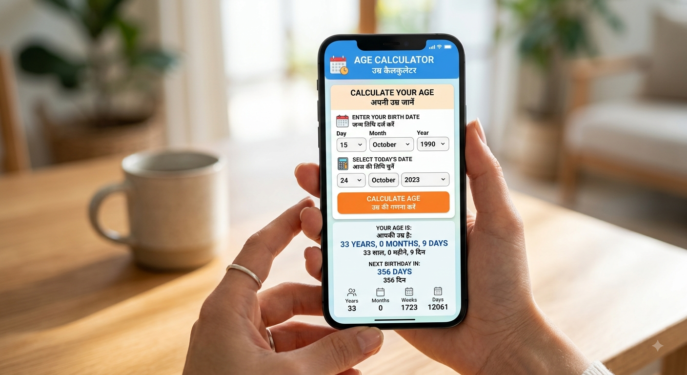 age calculator by holy family ems
